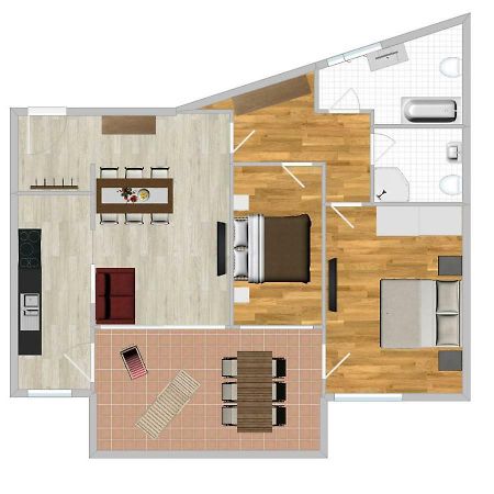Appartment Larcher - Meinhard メラーノ エクステリア 写真