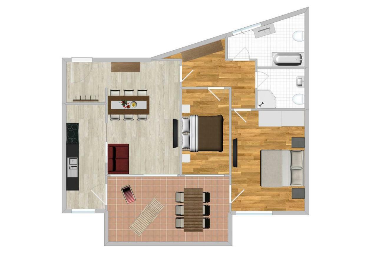 Appartment Larcher - Meinhard メラーノ エクステリア 写真